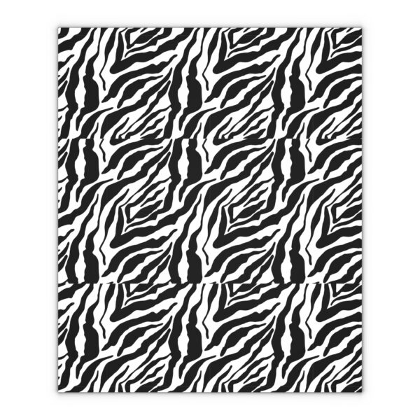 Zebra Gift Wrapping Paper Sheets, 1pc - Image 4