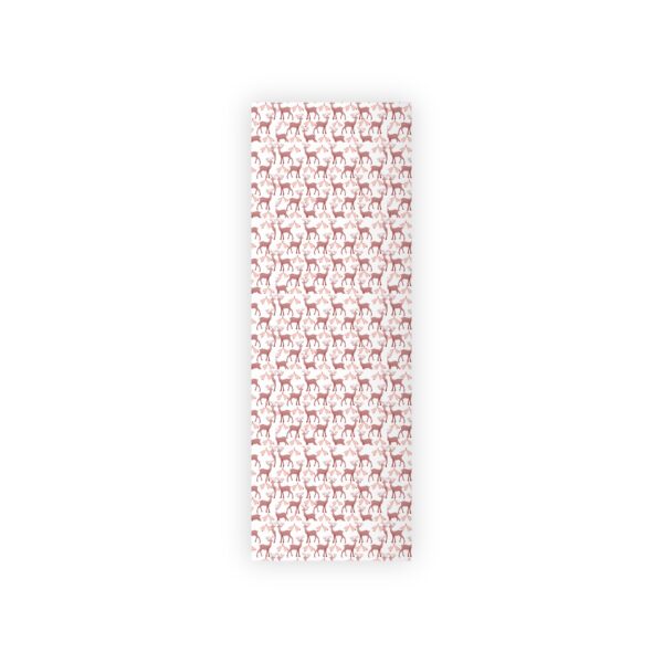 Pink Reindeer Christmas Gift Wrapping Paper - Image 11