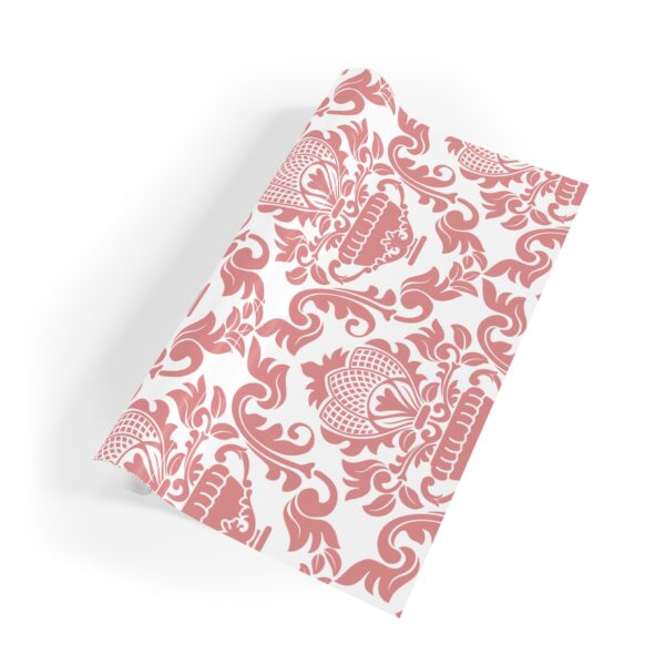 Regal Rose Damask Gift Wrapping Paper - Image 6