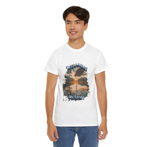 The Reclaiming My Story Unisex Tee blends comfort, durability, and purpose. Made from 100% ethically grown US cotton, this medium-weight shirt features a smooth surface for vibrant designs, a classic fit, and a scratch-free tear-away label. www.iantfinds.com