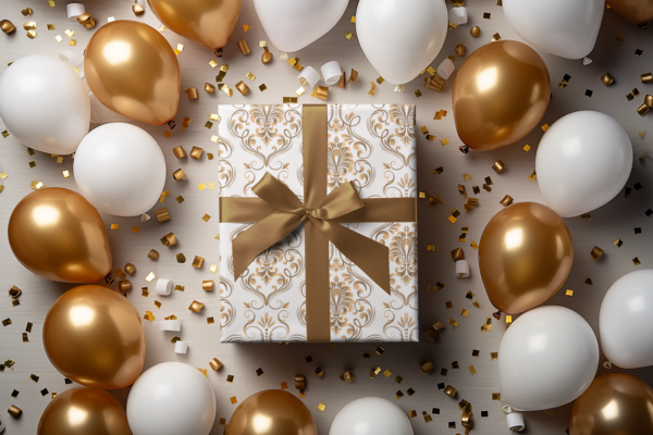 Make every gift a masterpiece with our Opulent Gold Gift Wrapping Paper. Custom-printed on premium-quality 95gsm satin-finish paper, this luxurious wrapping paper features stunning gold accents and intricate designs that exude elegance and sophistication.