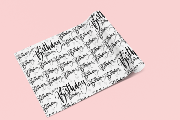 Happy Birthday Gift Wrapping Paper