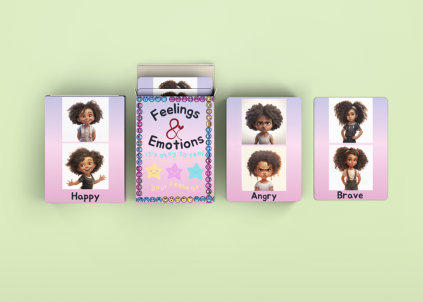 Feelings and Emotions Flash Cards - Empowering Kids to Understand and Express Their Emotions | EWROI