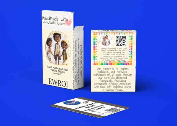 These flashcards are perfect for introducing children to the significant contributions of African American mathematicians in space exploration and STEM.