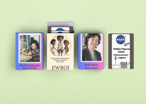 These flashcards are perfect for introducing children to the significant contributions of African American mathematicians in space exploration and STEM.