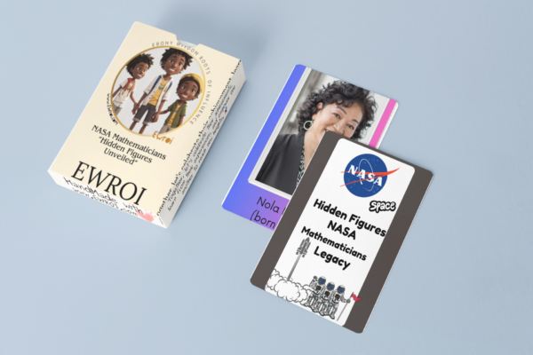 These flashcards are perfect for introducing children to the significant contributions of African American mathematicians in space exploration and STEM.