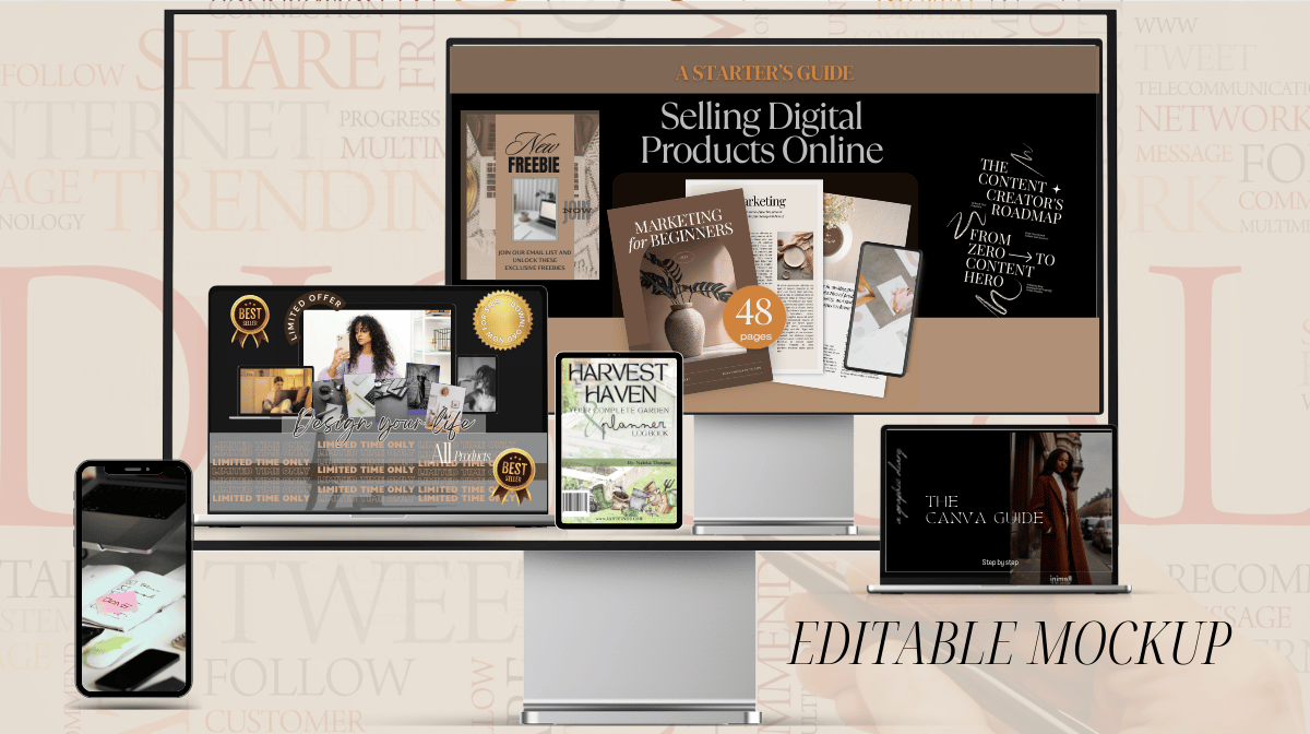 The Ultimate Productivity Planner for Busy Moms & Creatives (Digital Workbook + Templates)